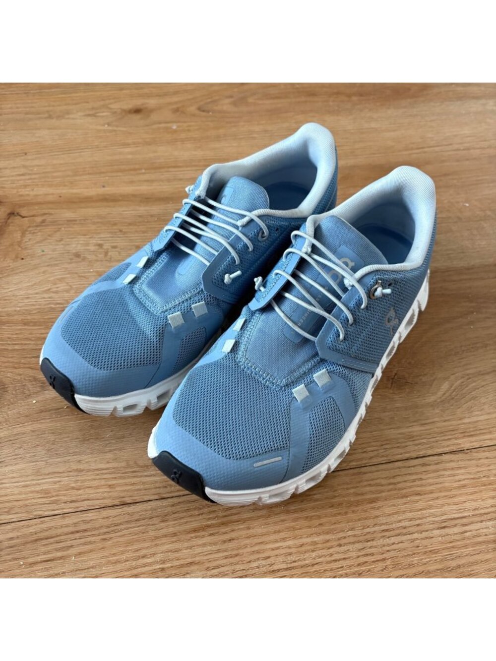 On Cloud 6 Athletic Slide On Sneakers Blue White Women’s Size 7.5